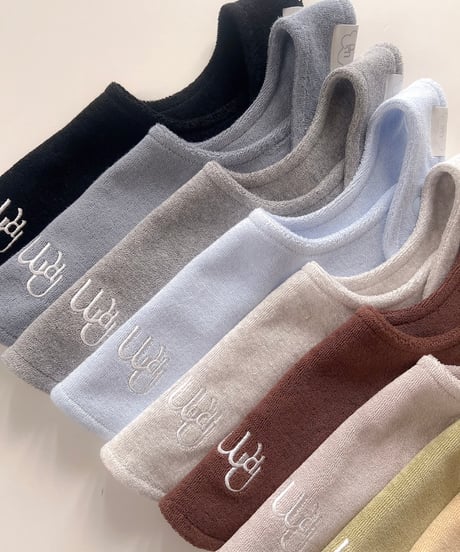 即納cloud terry bibs