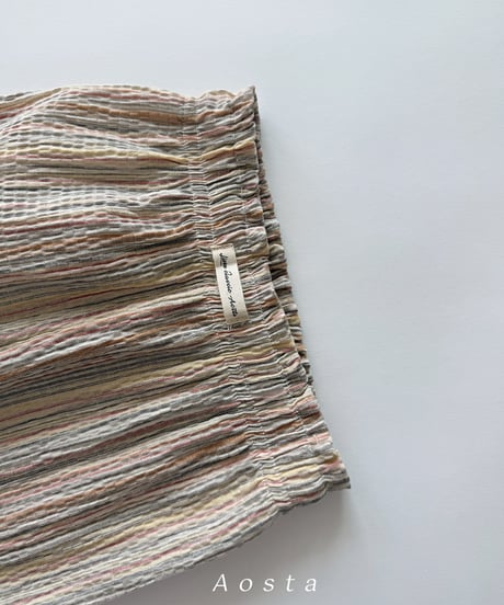 即納aosta cool linen pants