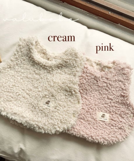 即納 valubebe Baby sheep vest(bebe)