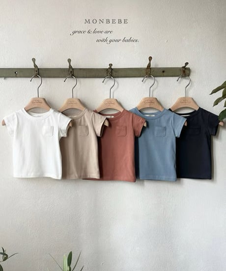 即納 monbebe Caramel tee