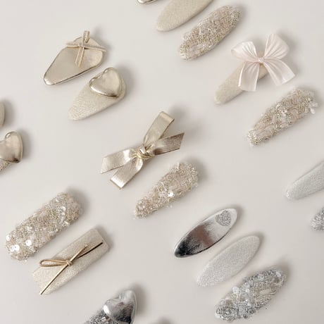 即納metallic pin set