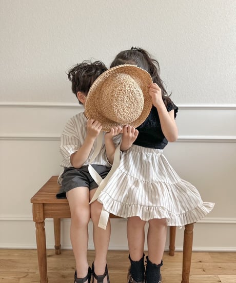 即納la camel latte skirt
