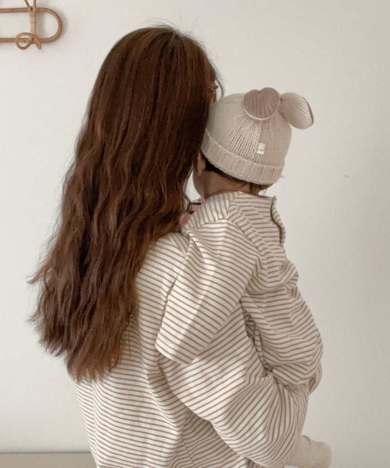 リメイクサロペットエプロン&ニット帽&ポシェット リメイクサロペットエプロン&ニット帽&ポシェット リメイクサロペット