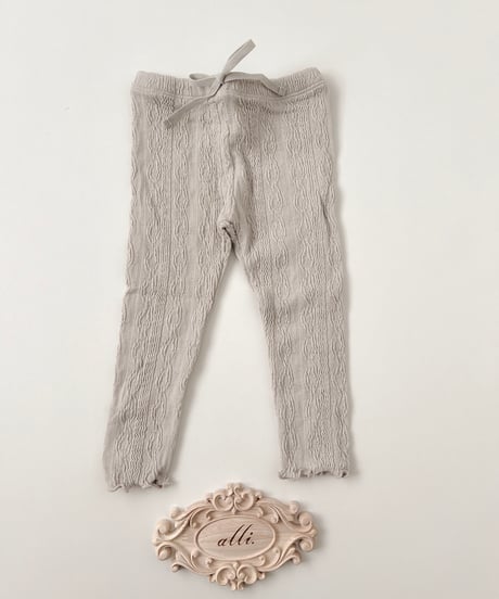 即納cable leggings