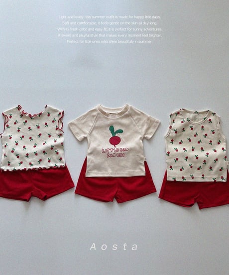 即納 aosta Lip love tee