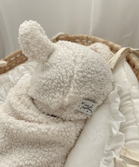 即納Bear  boa bonnet