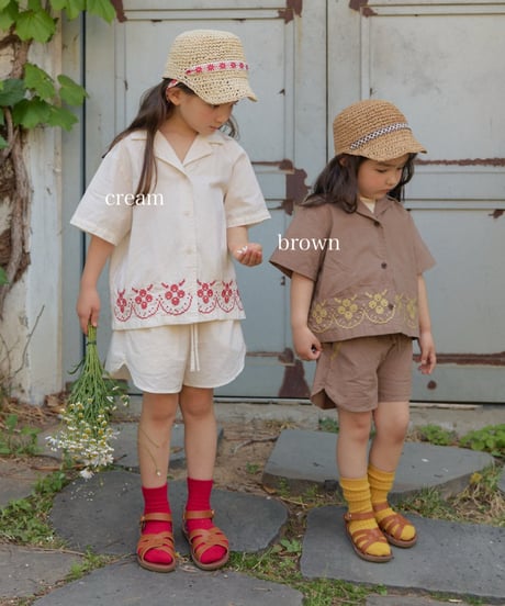 予約 OREN Rosier Garden Shirt