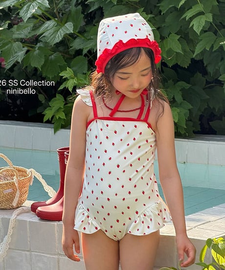 予約ninibello Rosy Berry Swimwear