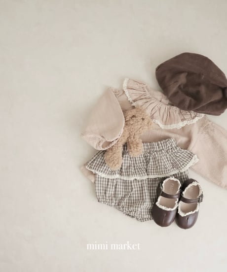 即納 mimi market Check Kang Bloomer