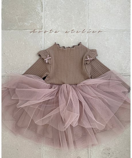即納aosta Camellia dress