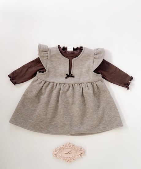 即納 valubebe Hairy wool One Piece(bebe)