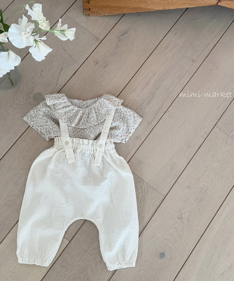 一部即納 flower frill blouse | alli. 一部即納 flower frill blouse | alli.