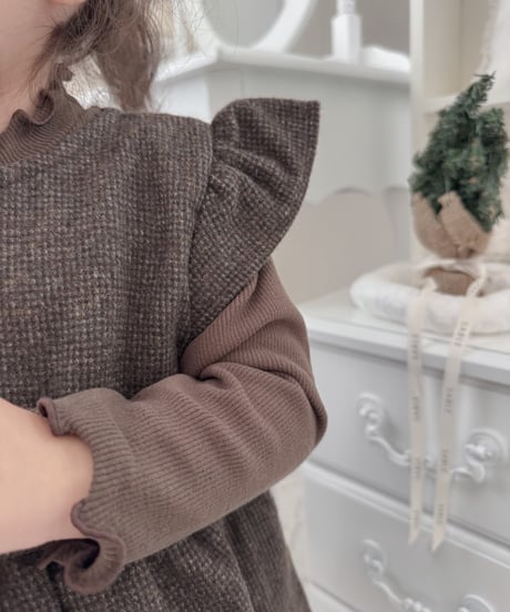 即納 valubebe Hairy wool One Piece(bebe)