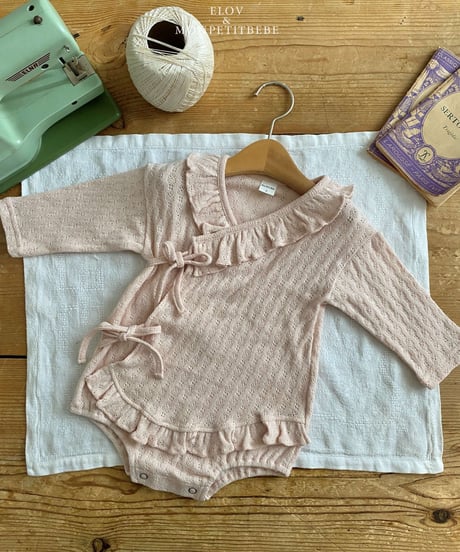 即納 mon petit bebe Lauren frill suit