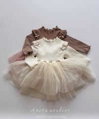 即納aosta Camellia dress