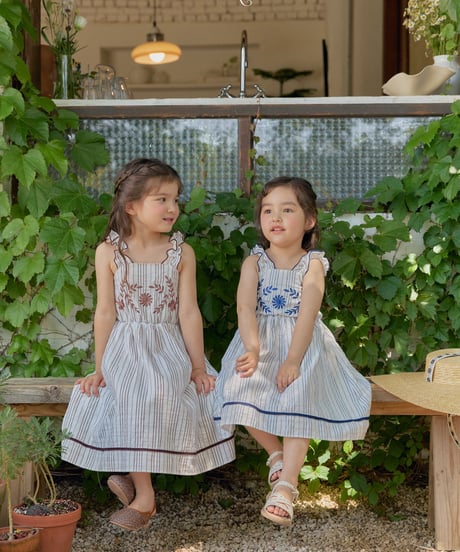 予約 OREN Casa Stripe Dress