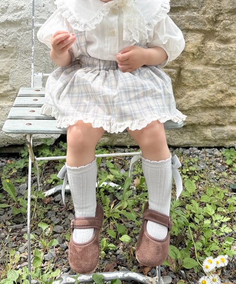 即納OREN  Petite ribbon half socks