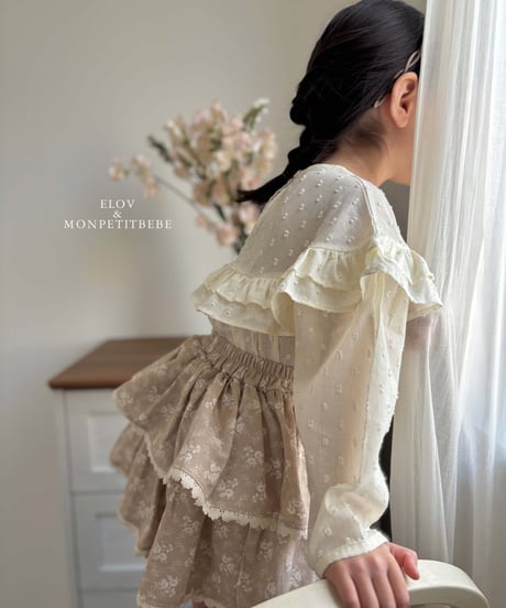 即納 mon petit bebe Olivia skirt