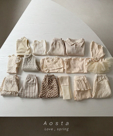 即納aosta Waffle pants