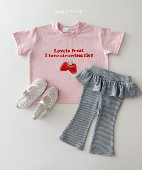 一部即納 daily bebe Like half-sleeved tee