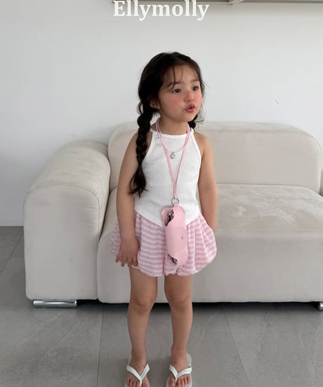 予約Elly Molly Clean V-cut tanktop