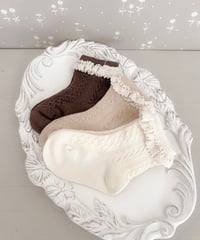 即納 frill socks