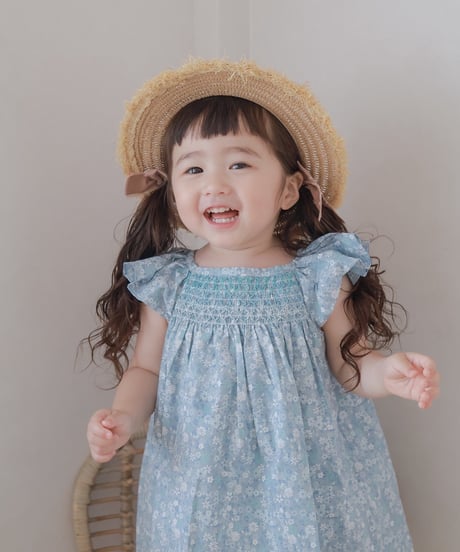 即納Daisy Smock Dress