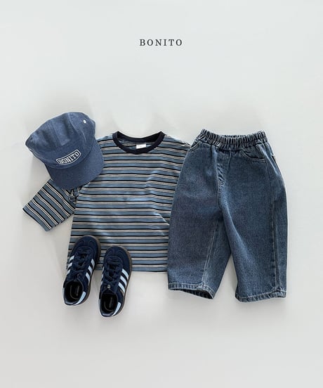 即納 bonito New denim pants