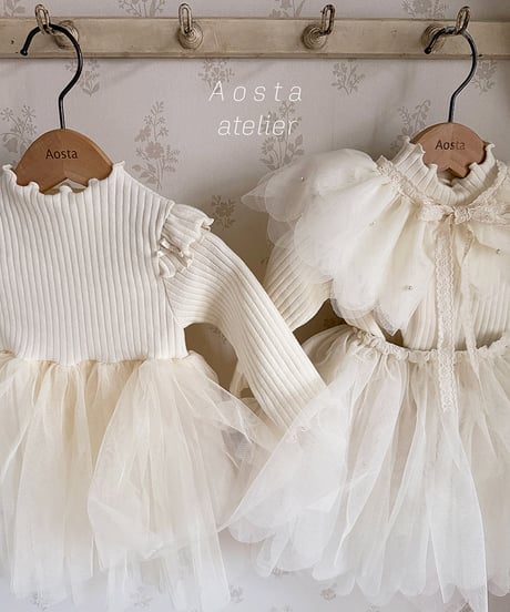 即納aosta Camellia dress