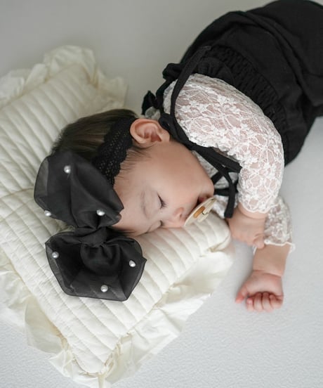即納Baby Sheer Lace tee