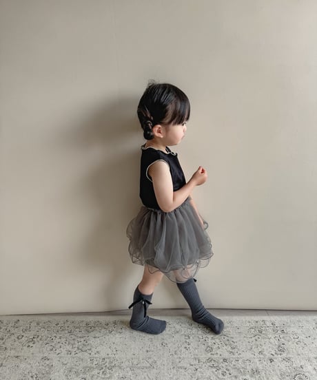 即納tulle skirt pants