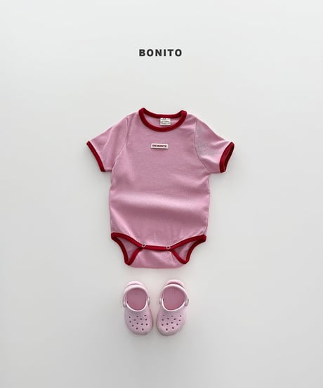 即納 bonito Baby Ribbed Rappa Suit