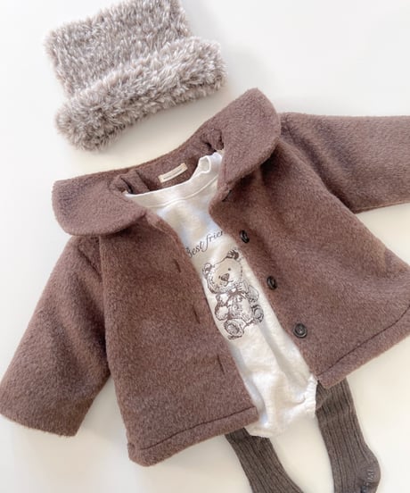 即納mimi wool coat