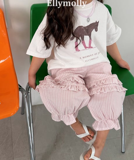 予約Elly Molly Blush pony T-shirt(ママとお揃い)