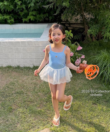 予約ninibello Candy dot swimwear
