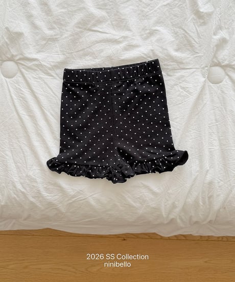 予約ninibello Mimi Frill Leggings (3/4 Length)