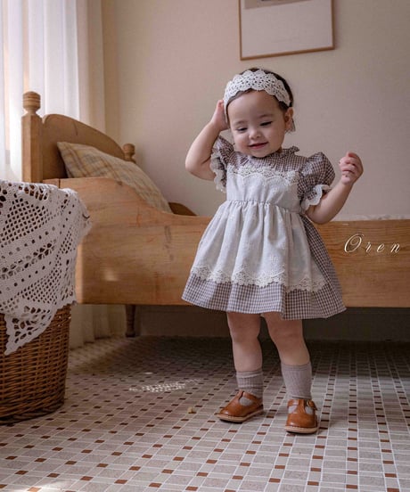 即納 OREN Zenia Apron Suit