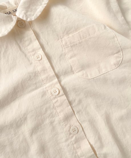 即納wide silhouette shirt