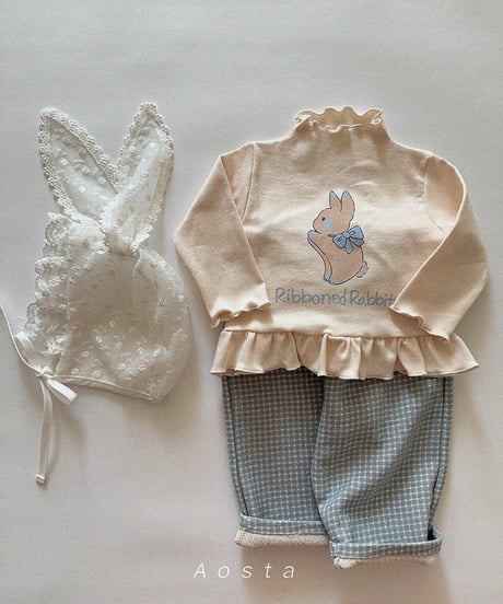 即納 aosta Lace rabbit hat