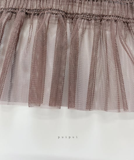 即納puipui Shasha bustier