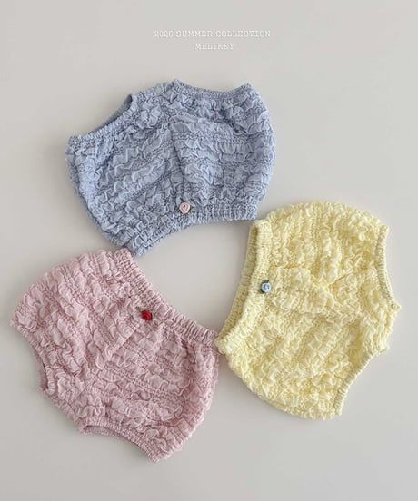 一部即納 melikey Bubble short pants