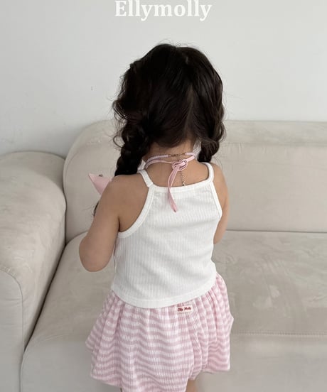 予約Elly Molly Clean V-cut tanktop
