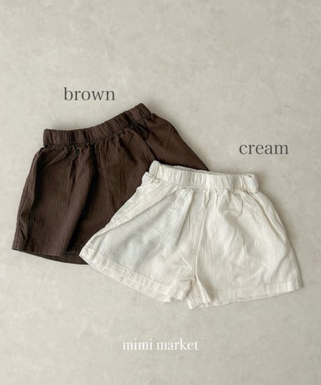 予約mimi market Line pants