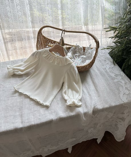 即納 monbebe Joy Frill Tee