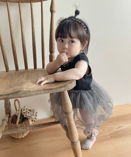 即納tulle skirt pants