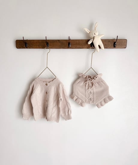 即納  cable knit bloomer