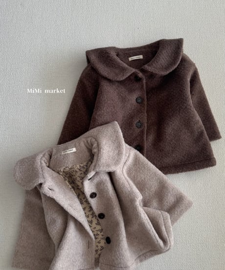 即納mimi wool coat