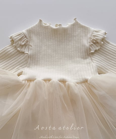 即納aosta Camellia dress