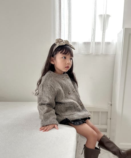 即納 double  button coat