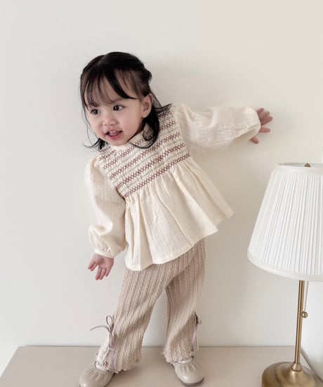 即納 Lace boots cut pants